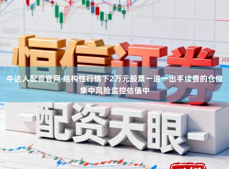 牛达人配资官网 结构性行情下2万元股票一进一出手续费的仓位集中风险监控估值中