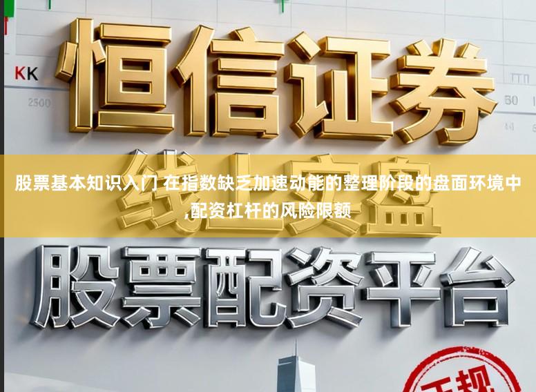 股票基本知识入门 在指数缺乏加速动能的整理阶段的盘面环境中，配资杠杆的风险限额