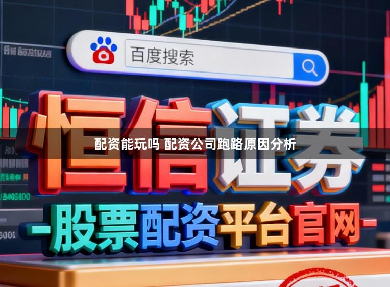 配资能玩吗 配资公司跑路原因分析